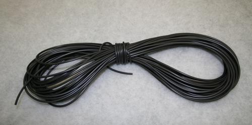 Piping Plastic 3mm Soft Black hollow 1000mt roll price